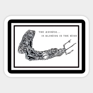 The Answer--Windy Planet Kitesurfing Apparel Sticker